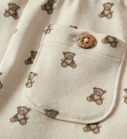 Lil' Atelier Trousers - NbnGayo - Turtledove/Teddybear