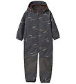 Name It Softshell Dress m. Fleece - Noos - NmmAlfa08 - Grey Pins