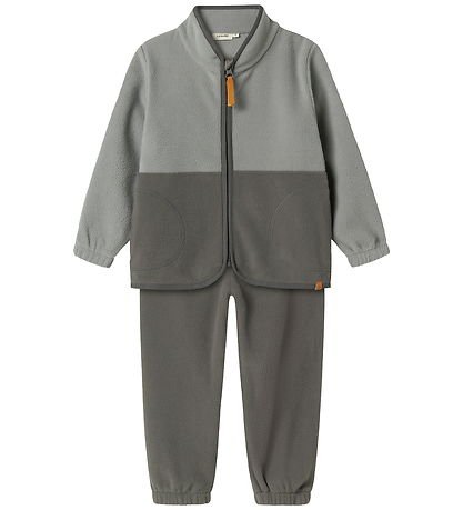 Lil' Atelier Fleece Suite - NmmLspectra - Ultimate Grey