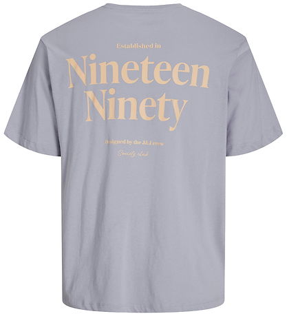 Jack & Jones Stuttermabolur - JjNinety - Langlyndur Lavender M. 