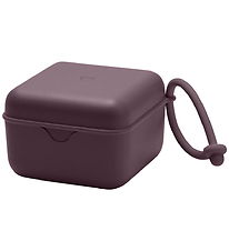 BIBS X Liberty Pacifier box - 7x7 cm - Plum