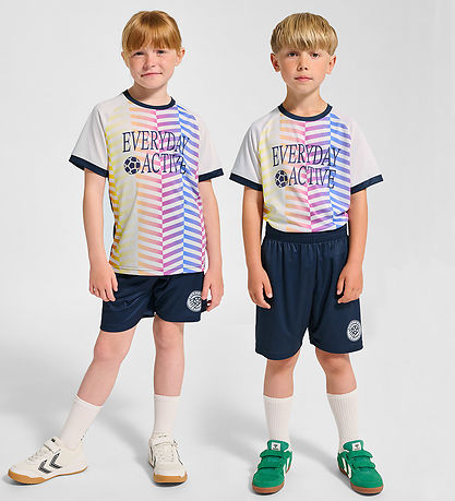 Hummel Trainingsanzug - hmlShimmer - Dress Blues/White