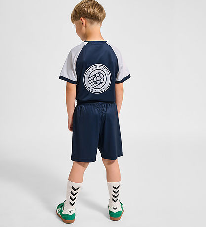 Hummel Trainingsanzug - hmlShimmer - Dress Blues/White