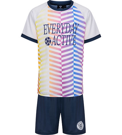 Hummel Trainingsanzug - hmlShimmer - Dress Blues/White