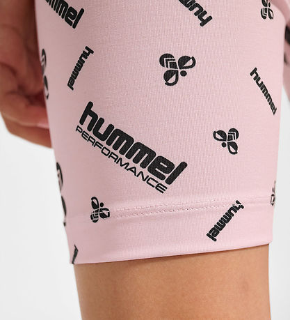 Hummel Radlershorts - hmlJR - Kaum Pink m. Logo