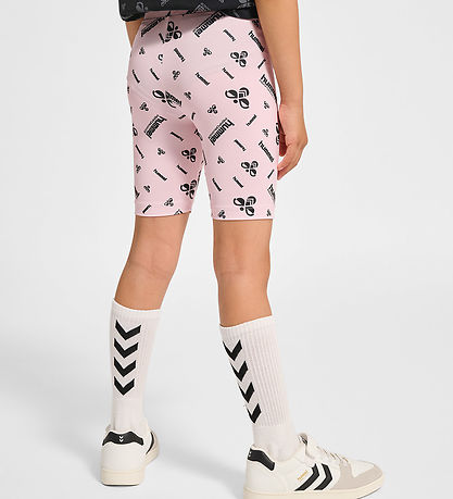 Hummel Radlershorts - hmlJR - Kaum Pink m. Logo