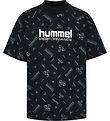 Hummel Stuttermabolur - HmlJR Dance - Black/Ebony M. Lógó