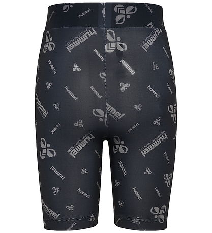 Hummel Bicycle Shorts - hmlJR - Black/Ebony w. Logo