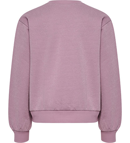 Hummel Sweatshirt - HmlJR Mouse - Lavender Mist/Glitter