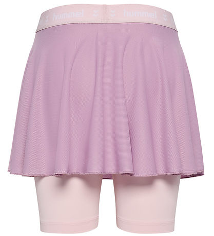 Hummel Skirt w. Bicycle Shorts - HmlJR Gym - Lavender Mist
