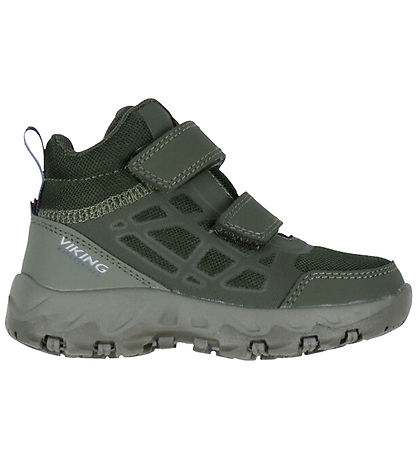 Viking Kängor - Track Mid WP 2V - Olive