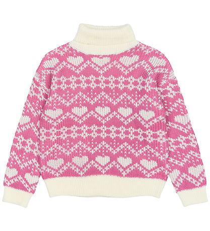 The New Blouse - Gebreid - TnPerline - Ibis Rose