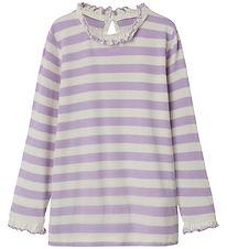 Name It Blouse - NmfPrakula - Lavendula/Bright White