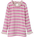 Name It Blouse - NmfPrakula - Fuchsia Pink/Bright White