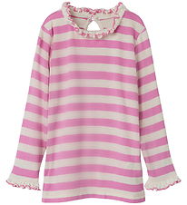 Name It Blouse - NmfPrakula - Fuchsia Roze/Bright White