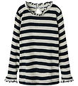 Name It Blouse - NmfPrakula - Dark Sapphire/Bright White