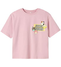 Name It T-skjorte - NkfMomi - Squishmallows - Cameo Rosa