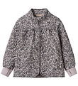 Wheat Thermo Jacket - Thilde - Black Sea Flowers
