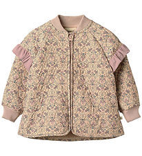Wheat Thermo Jacket w. Fleece - Ellas - Mellow Peach Tapestry