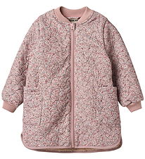 Wheat Thermojasje m. Fleece - Helga - Soft Lavender Bloemen