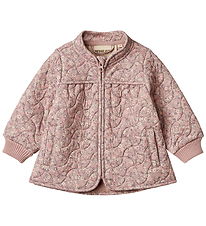 Wheat Thermo Jacket - Thilde - Soft Lavender Flowers