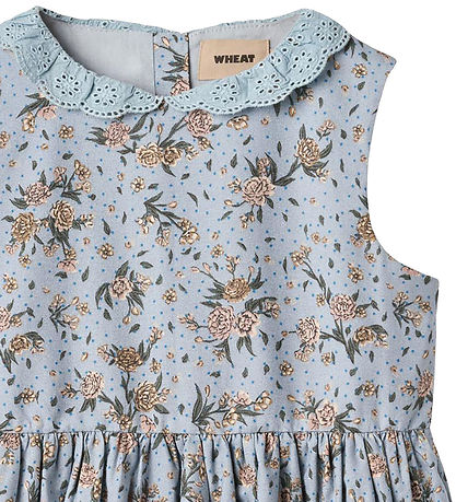 Wheat Dress - Elma - Soft Rain Flowers
