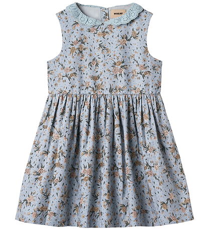 Wheat Dress - Elma - Soft Rain Flowers