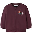 Name It Joggingpeysa -rennd - NbfVrillie - Fig/Blóm