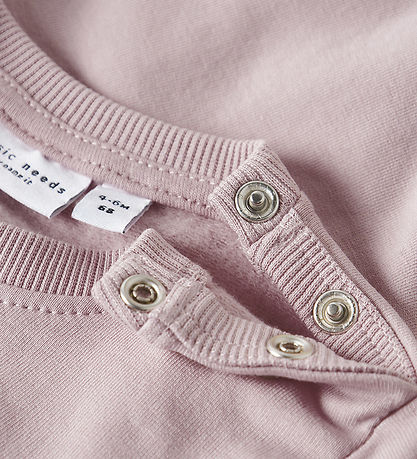 Name It Sweatset - NbfVrillie - Gepolijst Lilac/Hearts