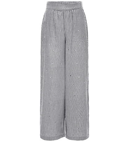 Kids Only Trousers - KogSiv-Smilla - Bright White/Naval Academy