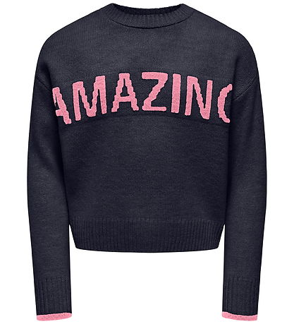 Kids Only Blouse - Knitted - KogAmour - Night Sky/Amazing/Sea Pi