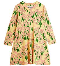 Mini Rodini Dress - Alpine Flowers - Yellow