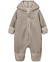 Mini A Ture Flísgalli - MatAdel - Grey Brown