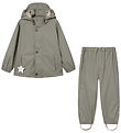 Mini A Ture Rainwear - PU - MatReinar - Vert
