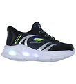 Skechers Shoes w. Lights - Meteor-Lights - Navy/Black