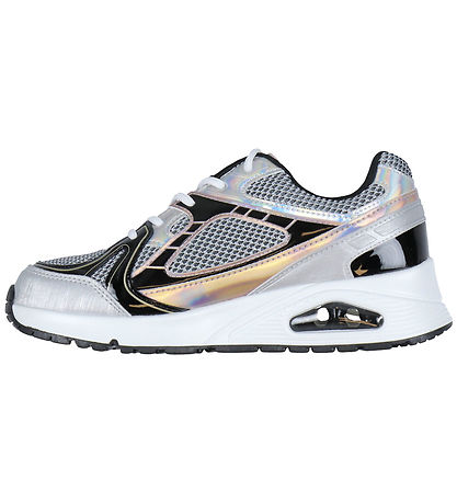Skechers Shoes - Platinum Flash - Silver/Black