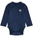 Hummel Bodysuit l/s - hmlMini - Dress Blues