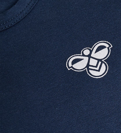 Hummel Bodysuit l/s - hmlMini - Dress Blues