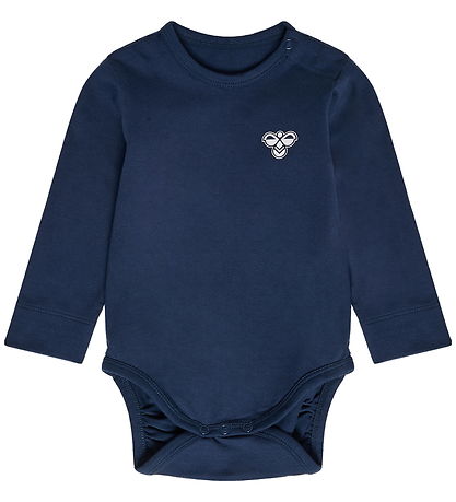 Hummel Bodysuit l/s - hmlMini - Dress Blues