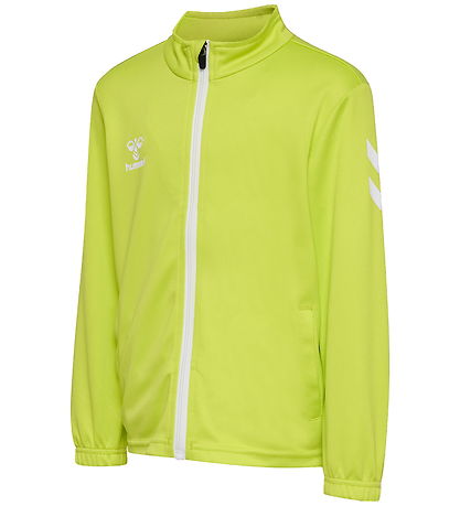 Hummel Tracksuit - HmlLogo - Lime Punch/Marine