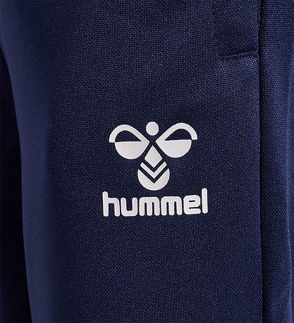Hummel Tracksuit - HmlLogo - Lime Punch/Marine