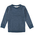 Joha Blouse - Wol/Bamboe - Dark Denim