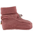 Joha Booties - 2-layer - Wool/Bamboo - Dark Rose