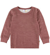 Joha Blouse - Wool/Bamboo - Dark Rose