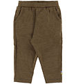 Joha Trousers - Wool/Silk - Brown Melange