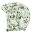 Joha Baby Hat - Wool - Off White w. Trees