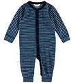 Joha Jumpsuit - Wool - Blue w. Stripes