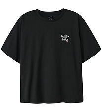Name It T-shirt - NkfNeata - Black w. Print