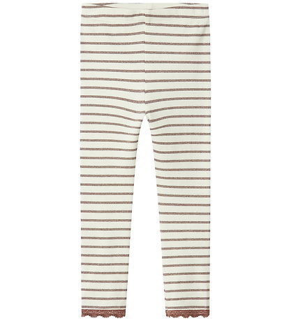 Name It Leggings - Rib - NmfNette - Peperkorrel