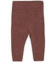 CeLaVi Leggings - Wool - Maroon